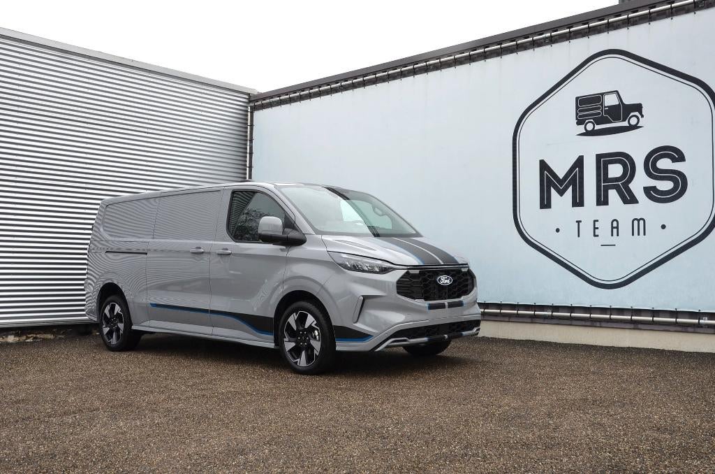 Ford Transit Custom- SPORT- Automaat- ACC- Nieuw- 39990+BTW, Argent ou Gris, Achat, Euro 6, Entreprise