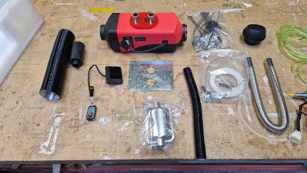 Vevor diesel heater, Caravans en Kamperen, Mobilhome-accessoires, Zo goed als nieuw, Ophalen of Verzenden