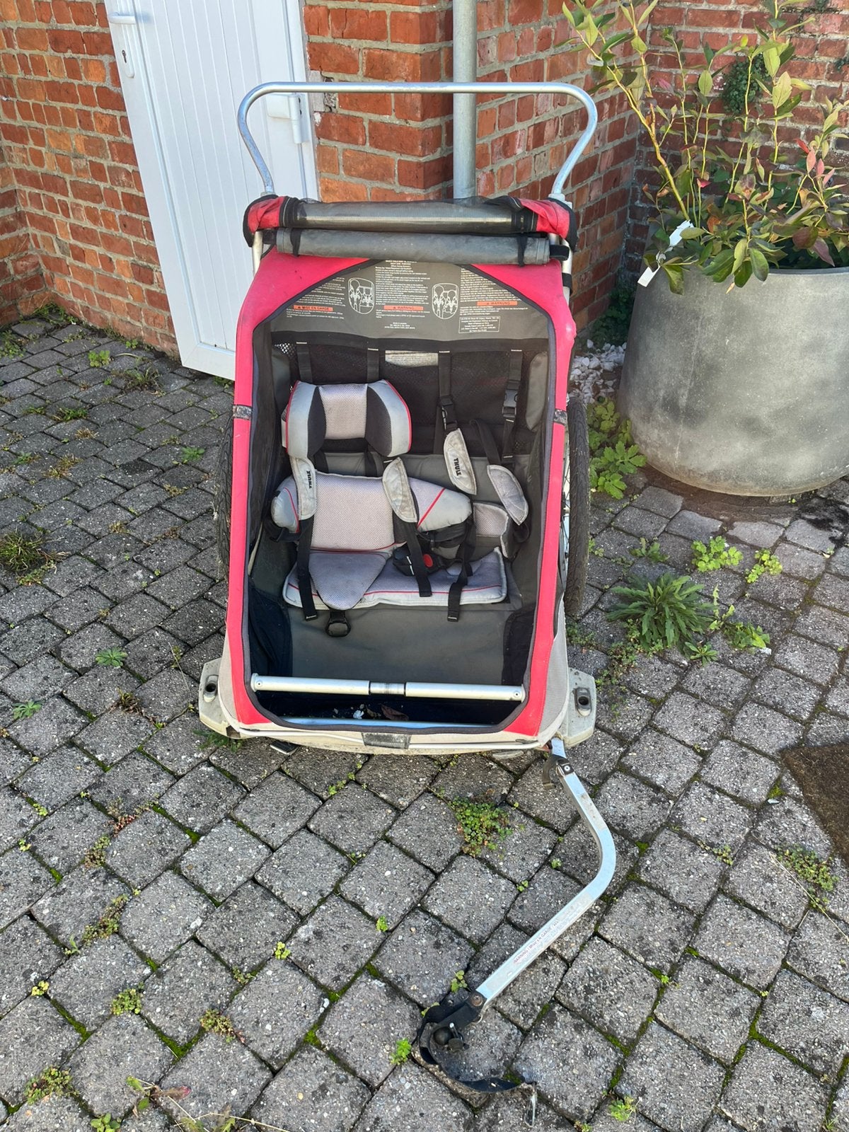 Remorque à vélo Thule, Vélos & Vélomoteurs, Enlèvement, Utilisé, Vélo suiveur