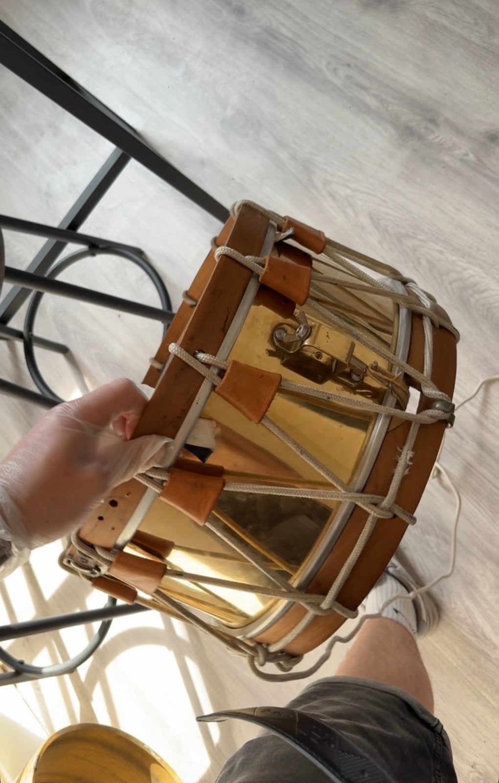 Tambour de gille, Musique & Instruments, Enlèvement, Comme neuf, Tambour