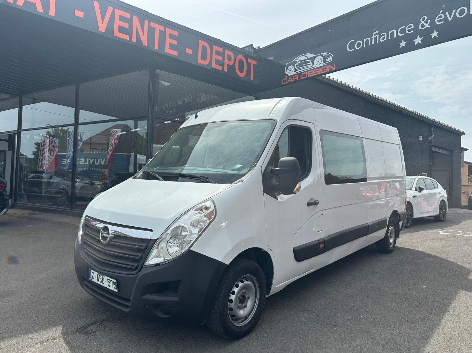 Opel Movano 7pl / 2.3cdti / 2018 / 210.000km / airco / gps.., https://public.car-pass.be/vhr/c175fd39-598b-4742-bdfd-af9ccdb9d40f