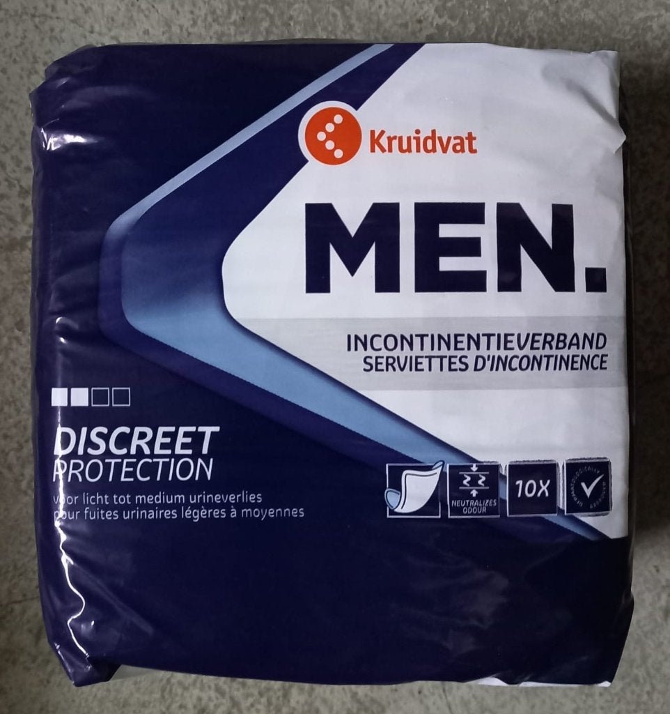 incontinentiemateriaal, Ophalen, Nieuw
