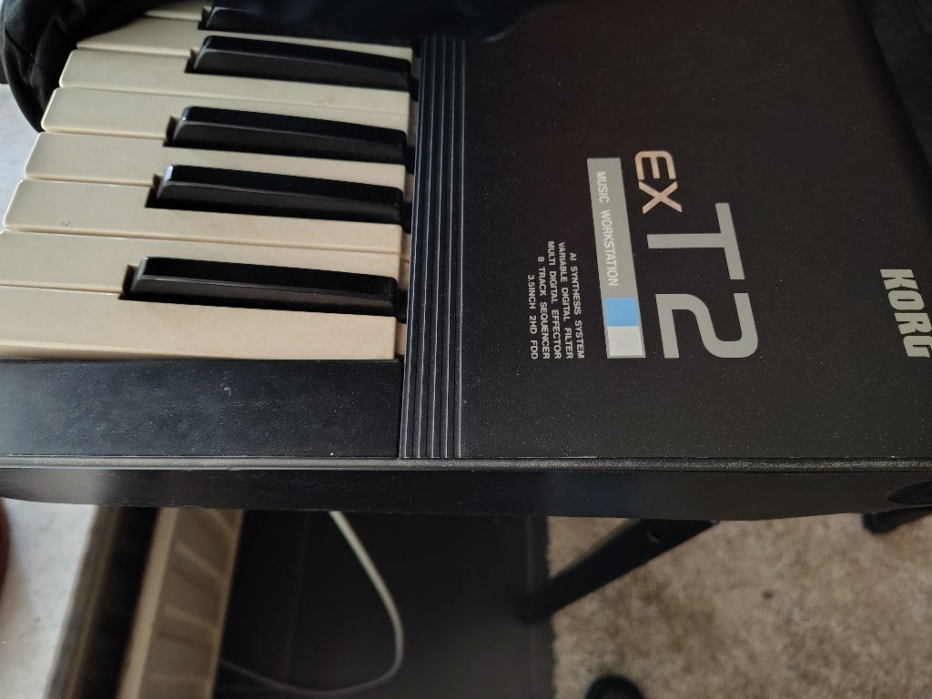 Korg T2 EX, Muziek en Instrumenten, Ophalen, Gebruikt, Korg, Met midi-aansluiting