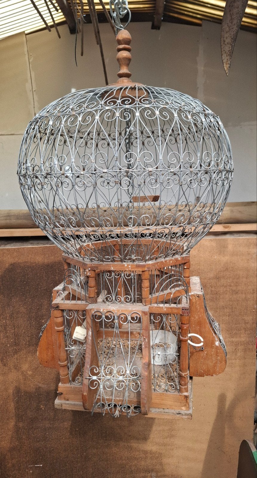 Cage à oiseaux, Animaux & Accessoires, Oiseaux | Cages & Volières, Enlèvement, Utilisé, Cage à oiseaux