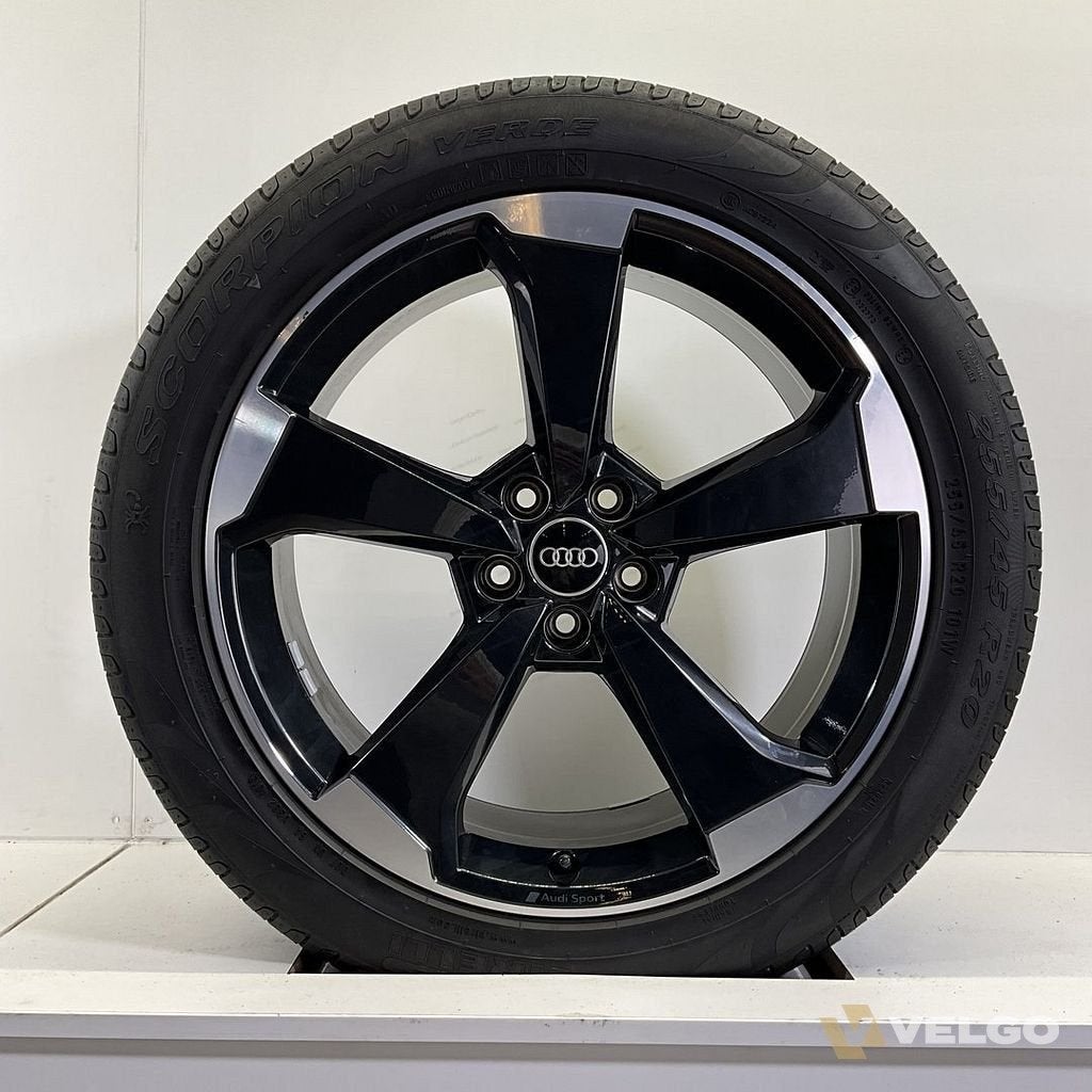 AUDI SQ5 Q5 SET VELGEN + ZOMERBANDEN 20 INCH, Auto-onderdelen, Gebruikt, 255 mm, -, -
