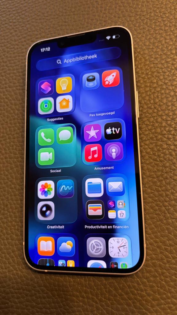 Iphone 14 zeer mooie staat, geen krassen  of beschadigingen, Telecommunicatie, Ophalen, 128 GB, Wit, Zo goed als nieuw