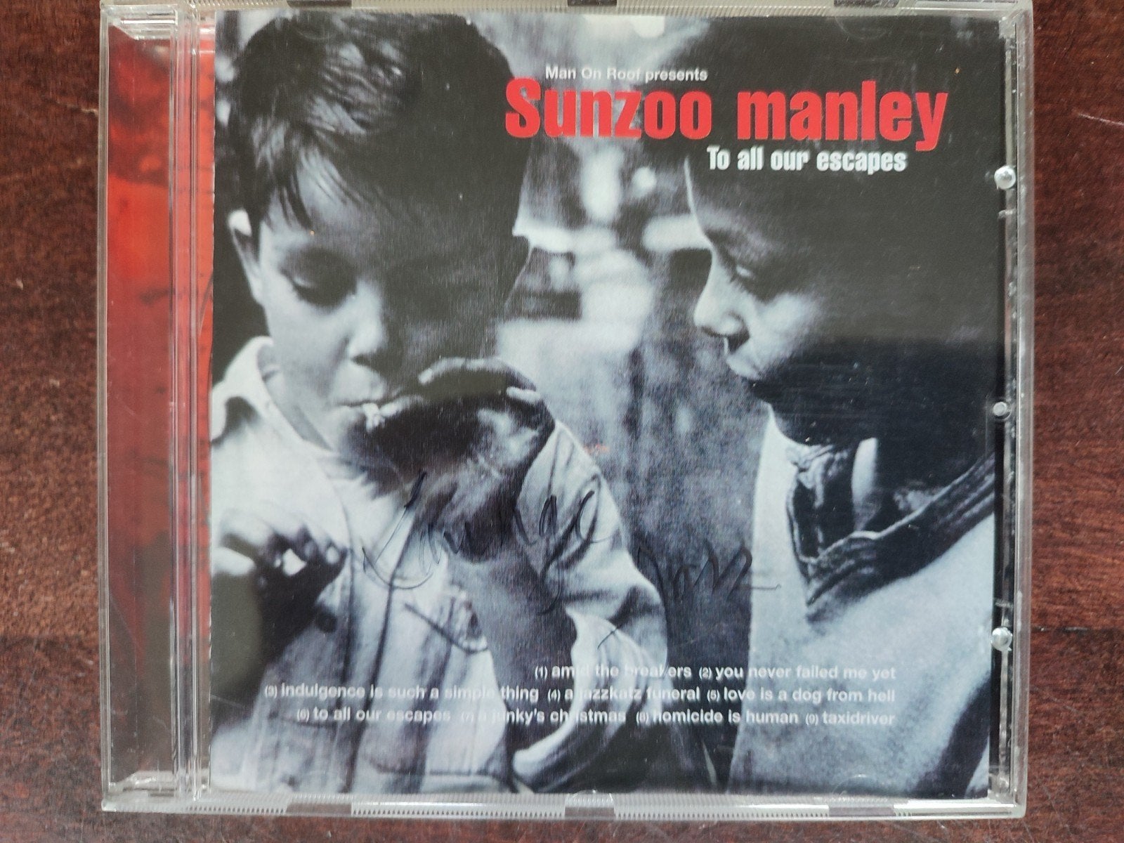 CD : SUNZOO MANLEY (PIET GODDAER) - TO ALL OUR ESCAPES, Cd's en Dvd's, Ophalen of Verzenden, Zo goed als nieuw