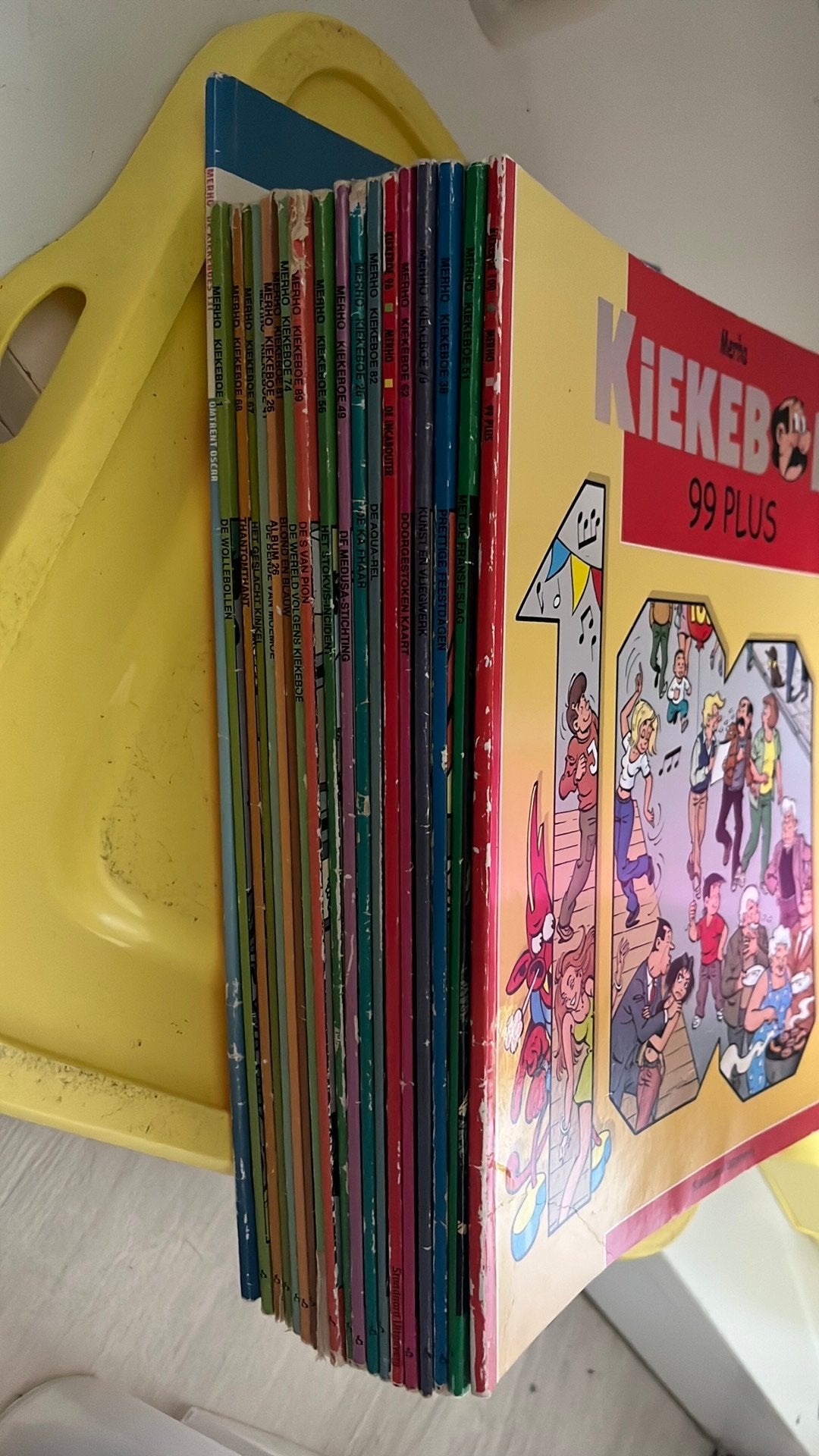Lot kiekeboe, Boeken, Meerdere stripboeken, Ophalen, Gelezen