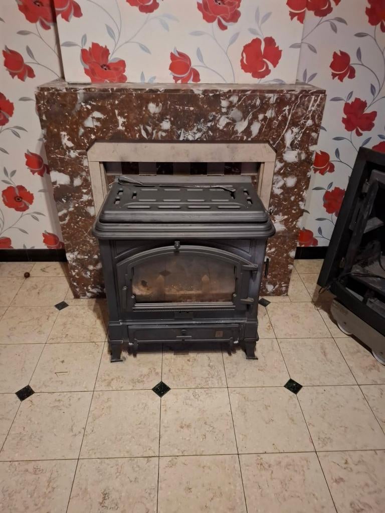 A vendre poele au bois et charbon, Enlèvement, Bois