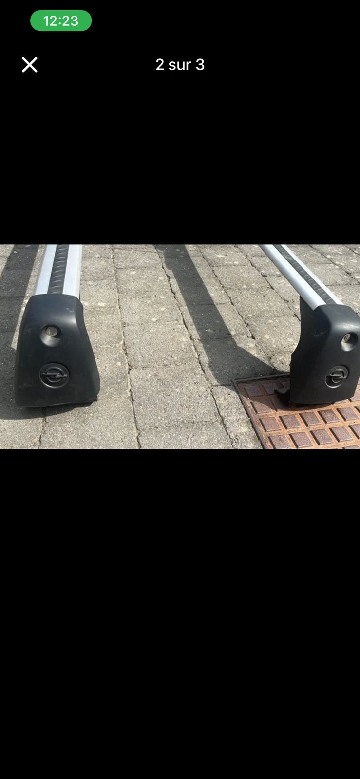 Barre de toit opel astra k, Enlèvement, Comme neuf