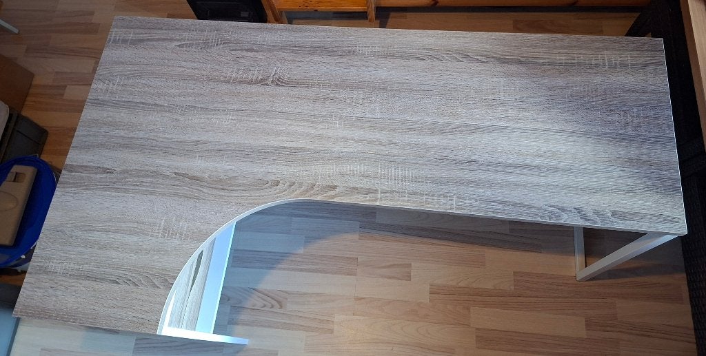 Mooie hoekbureau, Huis en Inrichting, Ophalen, Met lades, Spaanplaat of MDF, Hoekbureau