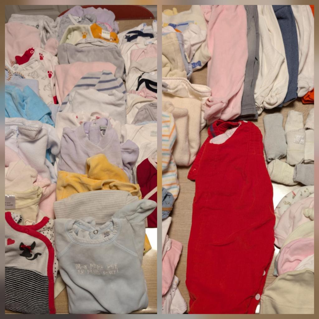 Lot de 96 pièces Fille (voir détails en description)
