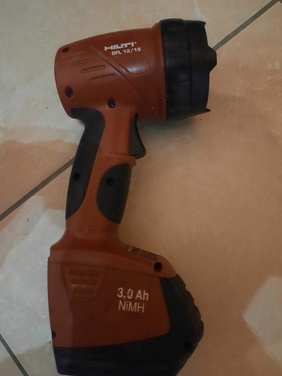 Hilti SFL 12/15 bouwlamp, Doe-het-zelf en Bouw, Ophalen of Verzenden, Gebruikt
