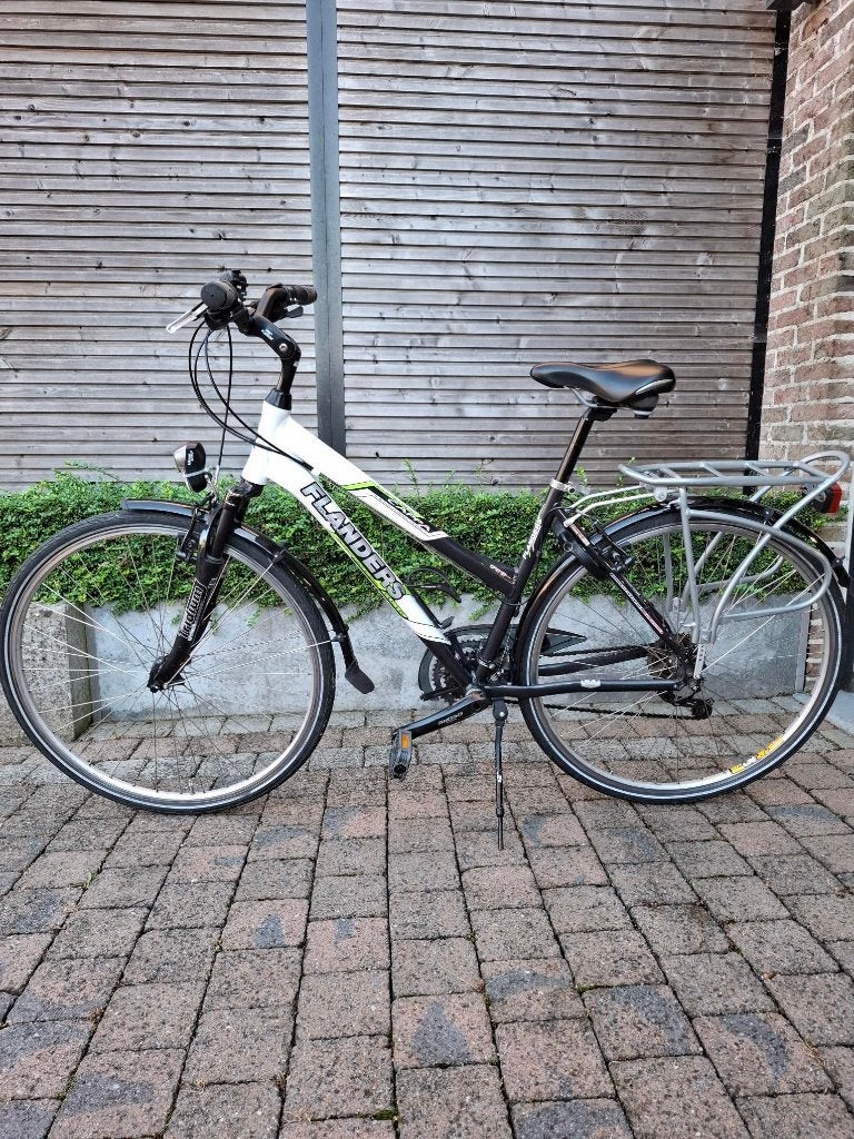 City bike dames, Fietsen en Brommers, Velgrem, 47 tot 50 cm, Versnellingen, Zo goed als nieuw