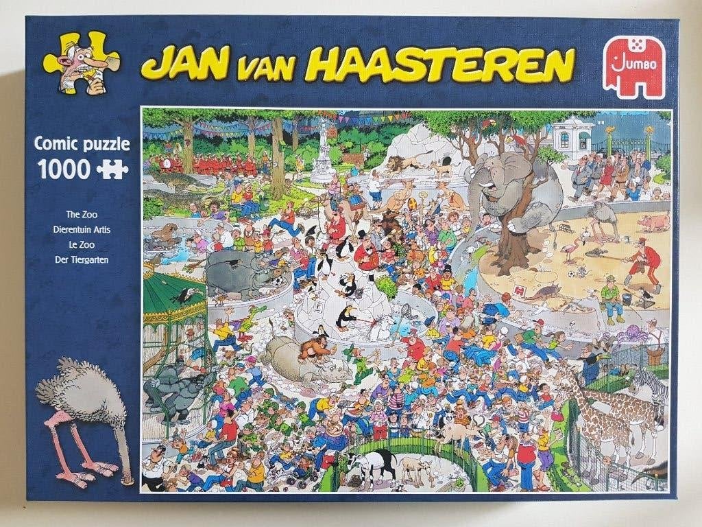 Jan Van Haasteren 1000 stukjes, Ophalen of Verzenden, 500 t/m 1500 stukjes, Zo goed als nieuw, Legpuzzel
