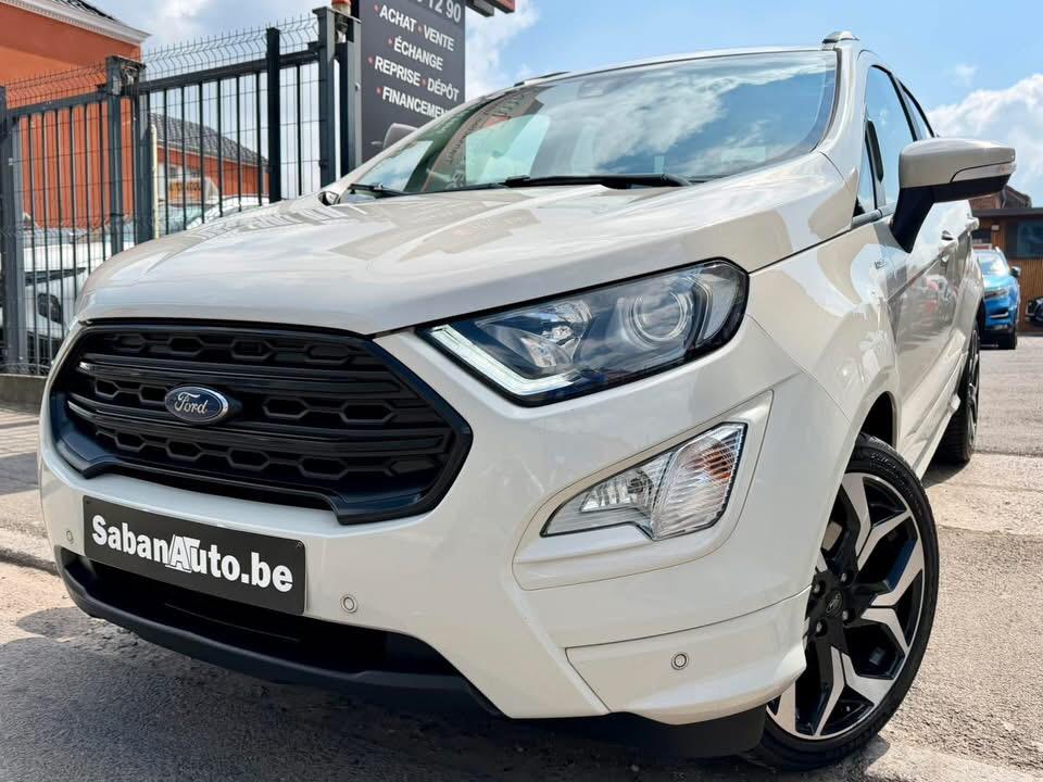 Ford Ecosport 1.0 Ecoboost Essence ST LINE 2021, Achat, Euro 6, Boîte manuelle, Alcantara