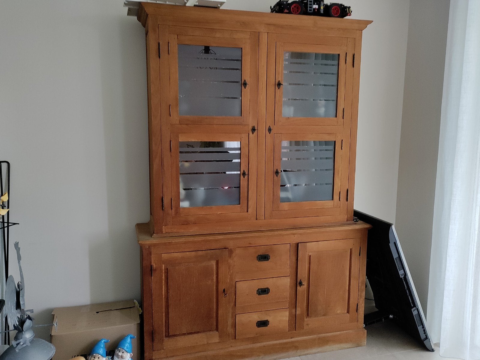 Teak houten kast, Ophalen, Gebruikt