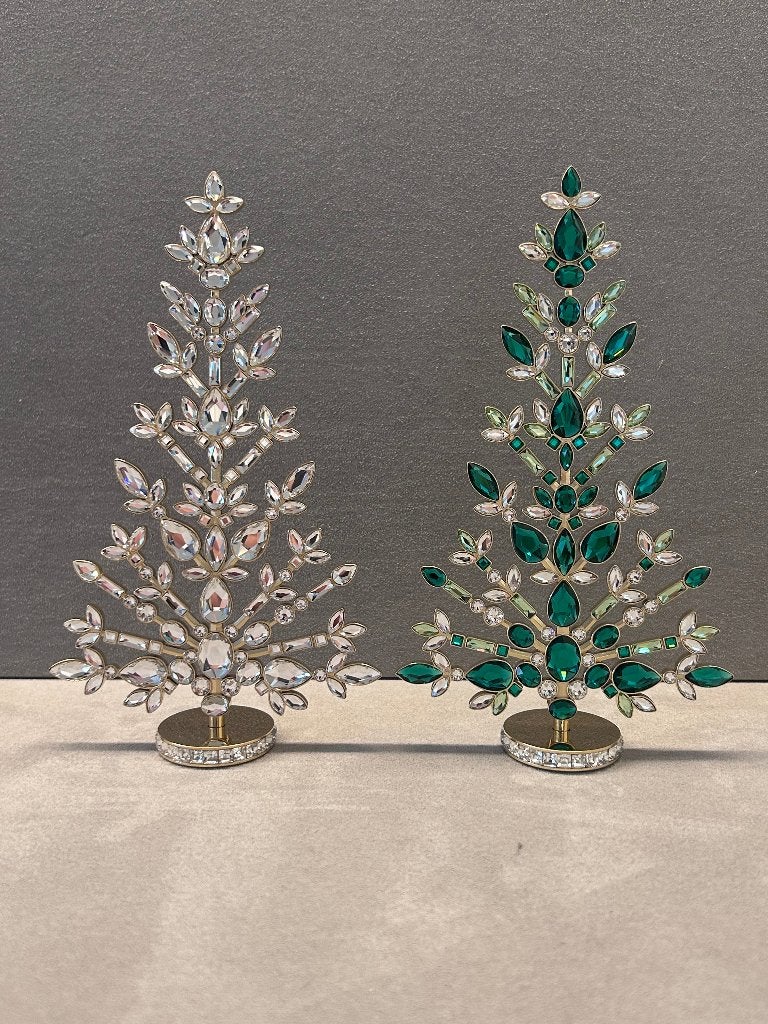 Swarovski Set Gema Kerstbomen helder & groen, Ophalen of Verzenden, Nieuw, Figuurtje