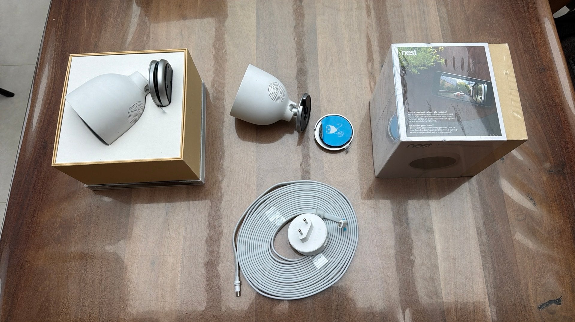 Camera nest cam google, Enlèvement, Comme neuf