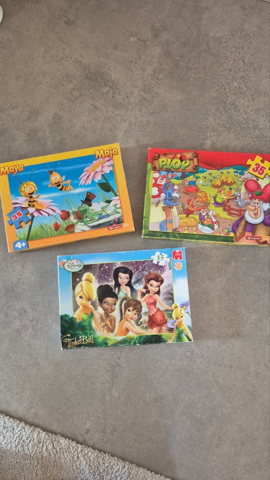 Puzzels 2€ per stuk, Ophalen of Verzenden, 10 tot 50 stukjes, Gebruikt