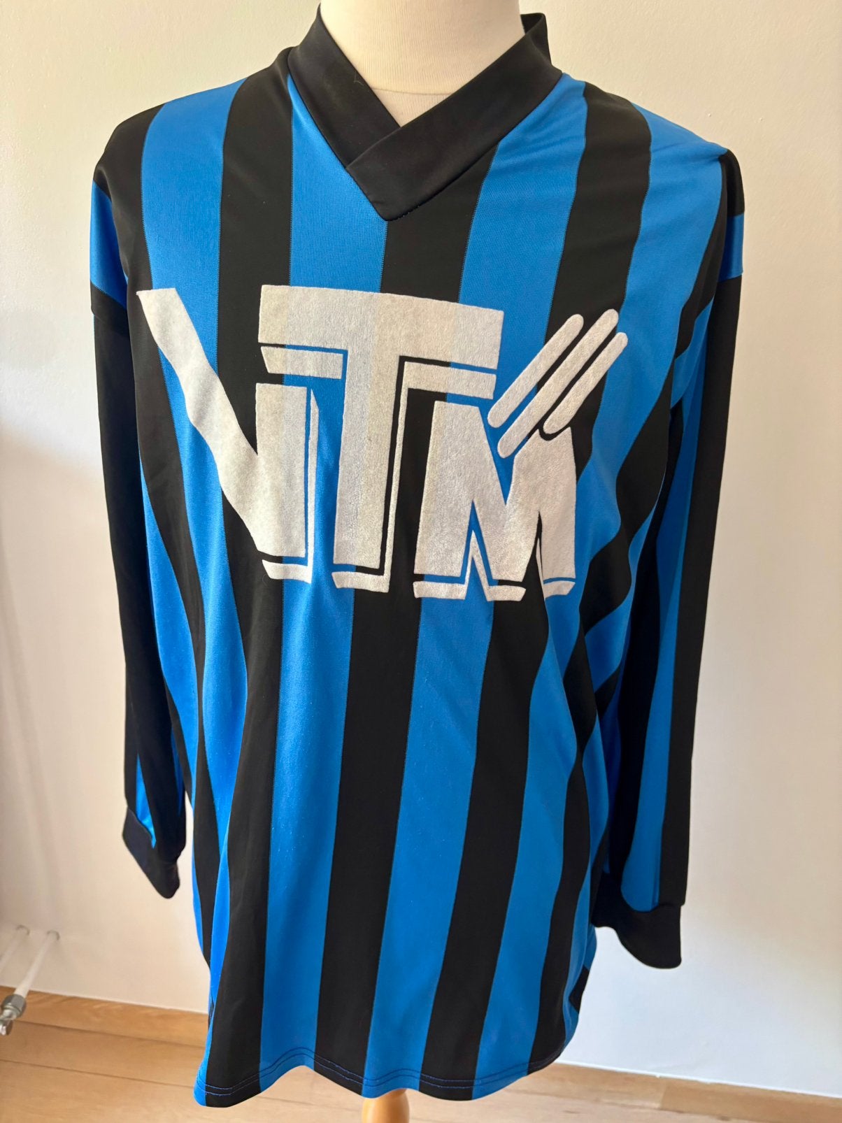Club Brugge replica VTM home shirt 1992-93, Enlèvement ou Envoi, Comme neuf, Maillot