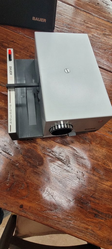 Diaprojector Bauer met originele draagtas, Ophalen, Zo goed als nieuw
