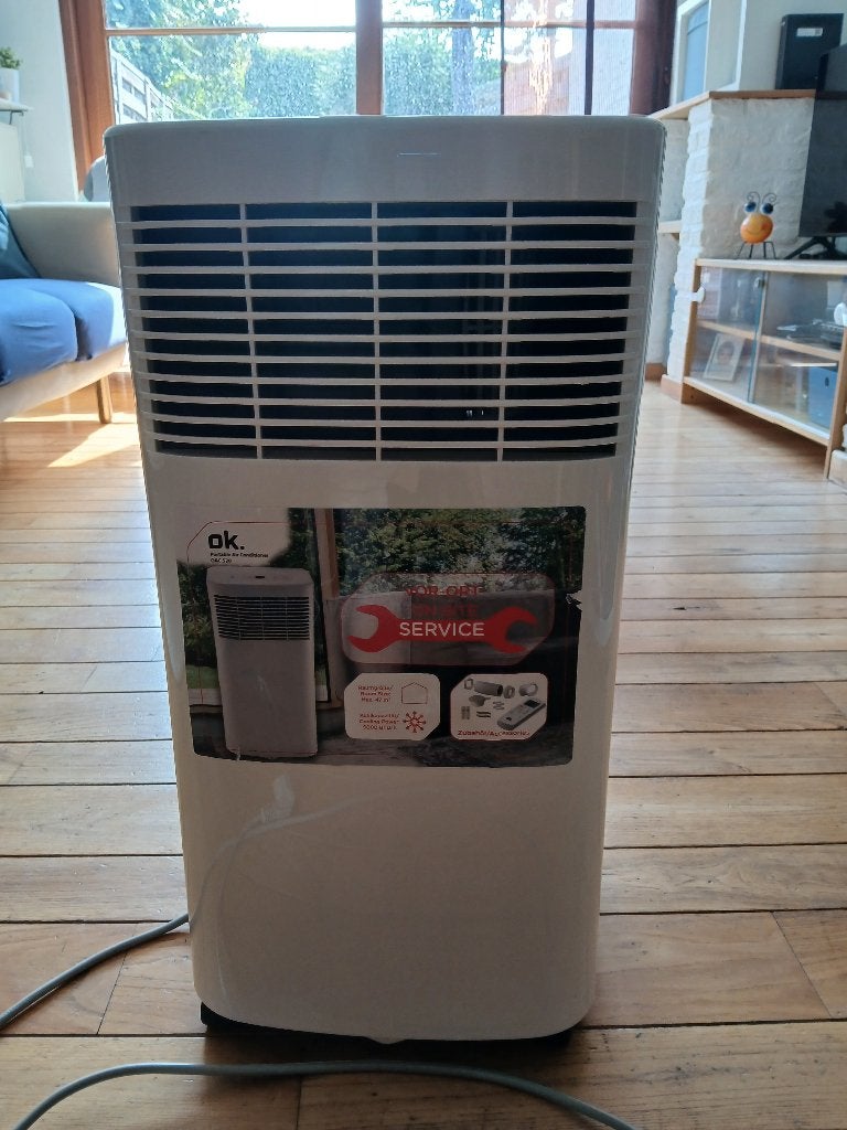 Air conditionné portable OK OAC 520, Electroménager, Climatiseurs, Refroidissement et Déshumidification, Moins de 60 m³, Comme neuf