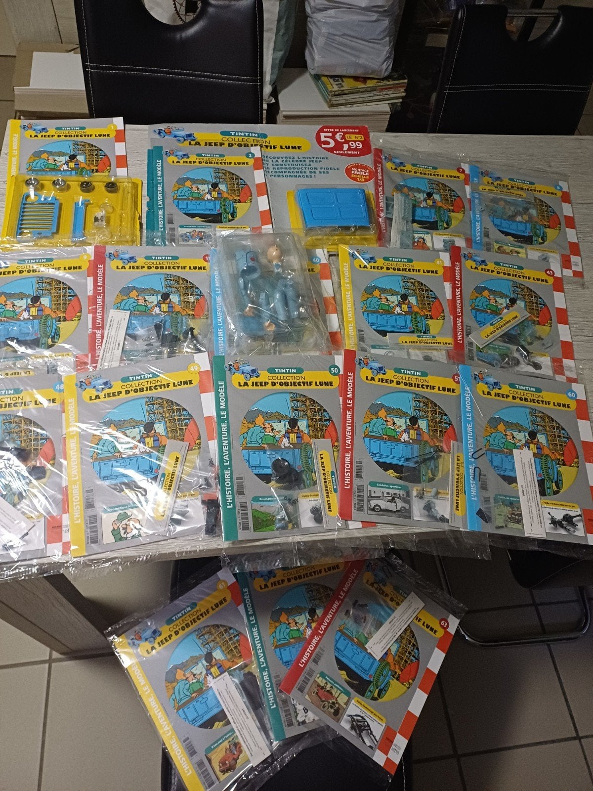 Jeep Tintin Hachette, Collections, Enlèvement ou Envoi, Tintin, Comme neuf, Statue ou Figurine