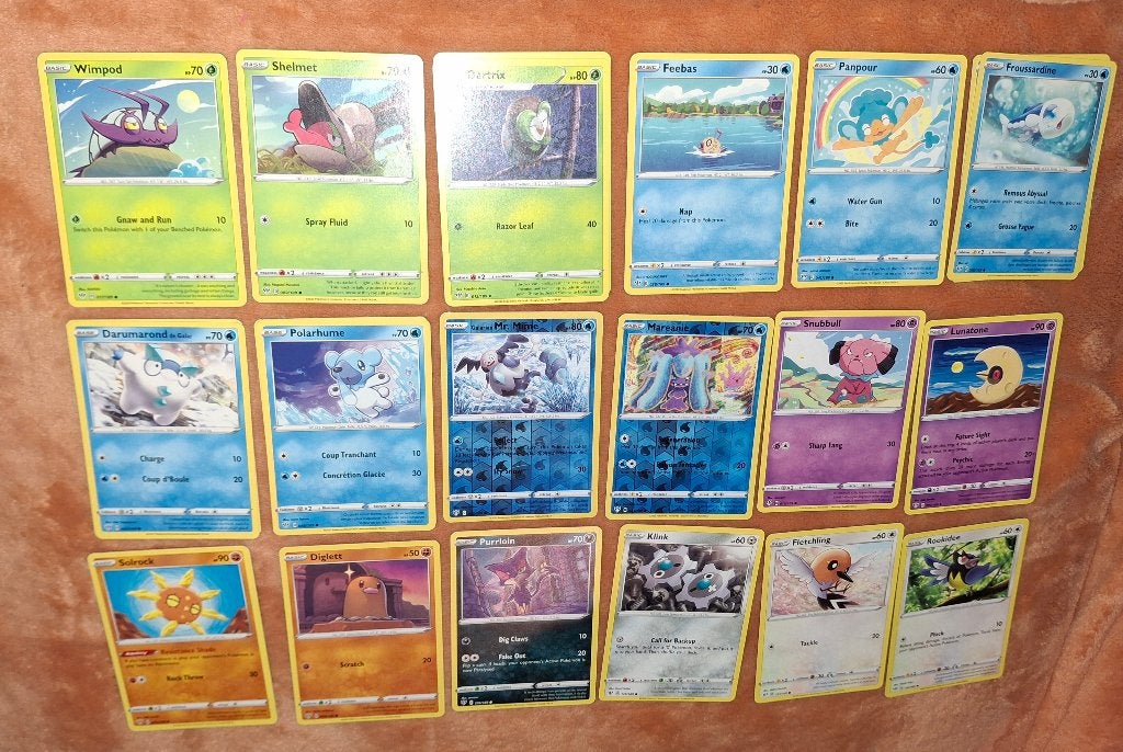 Darkness Ablaze Pokémon kaarten te ruil., Enlèvement ou Envoi, Comme neuf, Plusieurs cartes, Foil