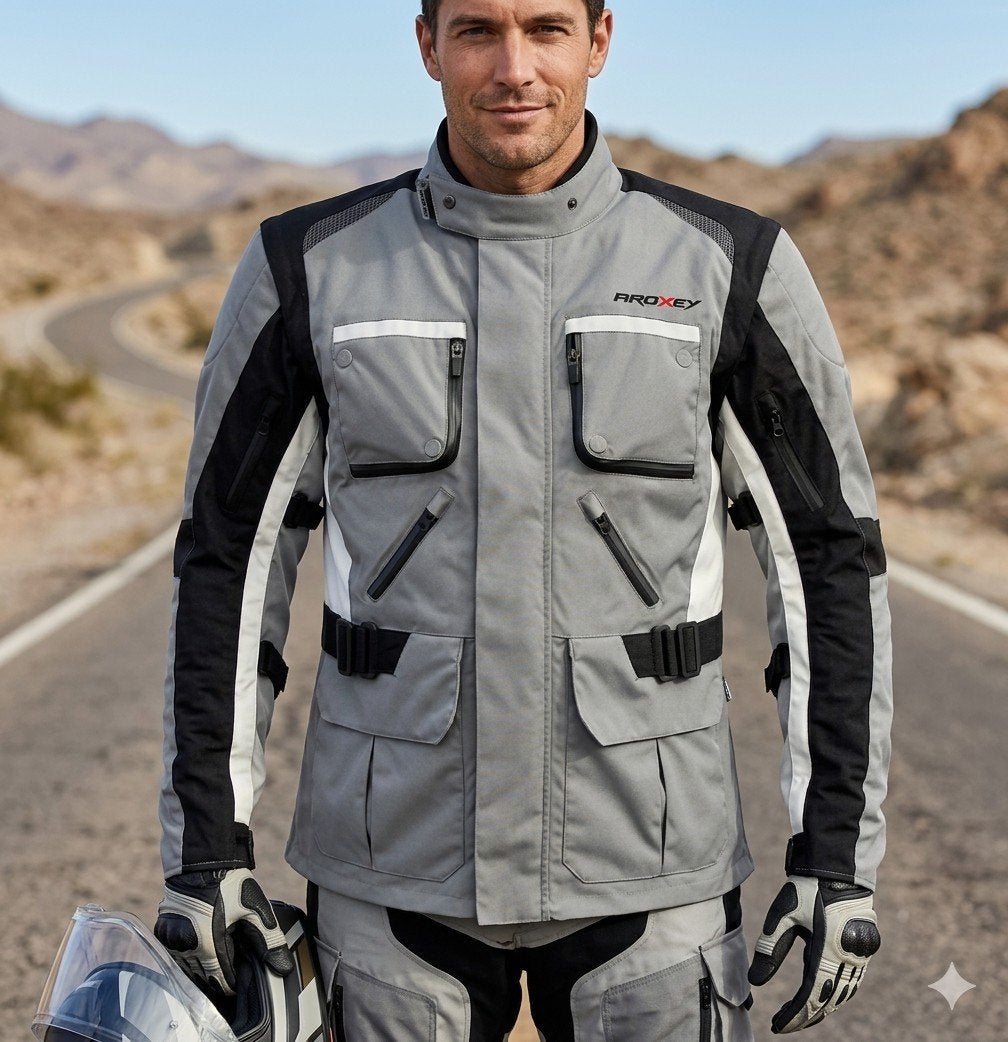 600D cordura textiel motorjas nieuwe CE protectoren, Verzenden, Nieuw met kaartje, Jas | textiel