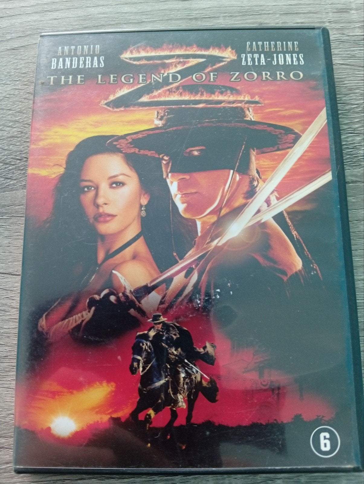 Thé legend of Zorro avontuur dvd Antonio banderas, Cd's en Dvd's, Engels, Nederlands, Ophalen of Verzenden, Zo goed als nieuw