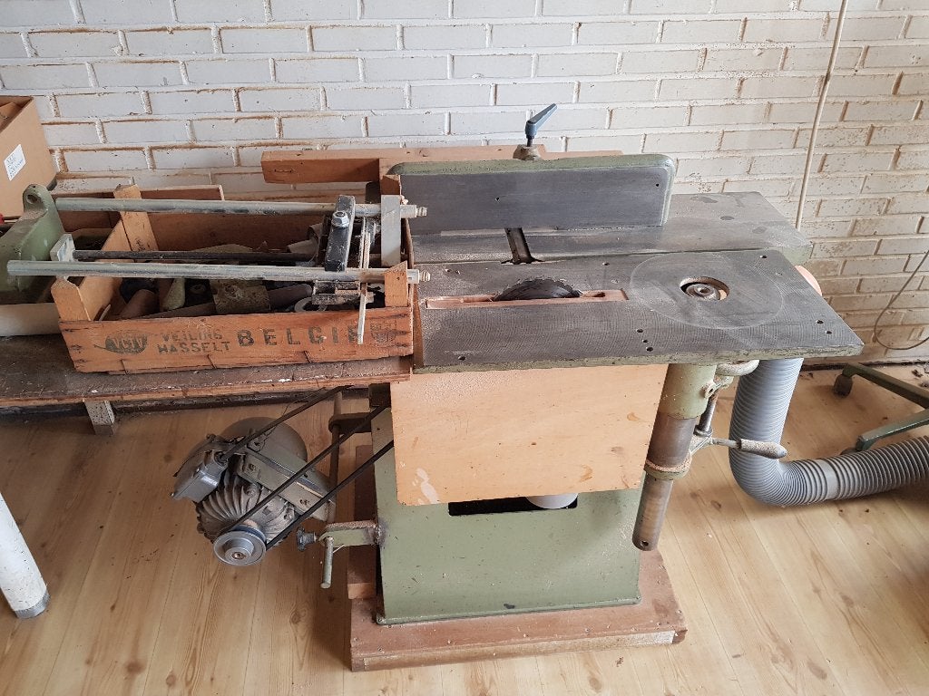Combine zaag/schaafmachine + afzuiging!, Ophalen