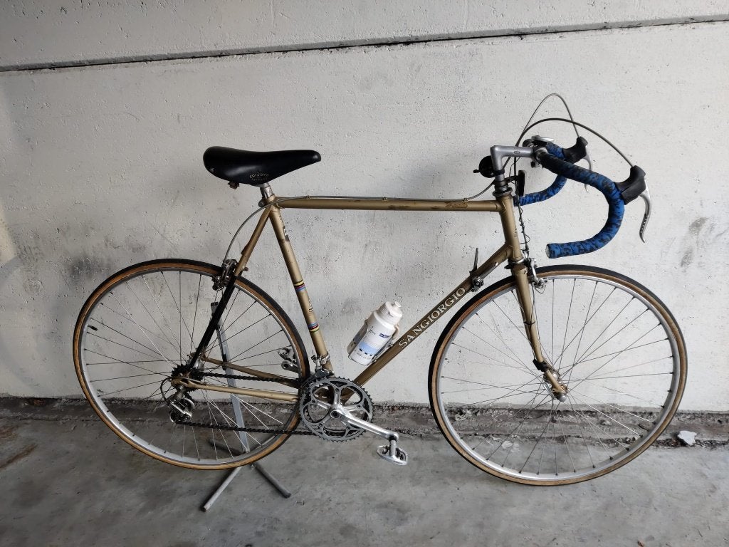 Retro racefiets Sangiorgio, Autres marques, 10 à 15 vitesses, Frein sur jante, 57 à 61 cm