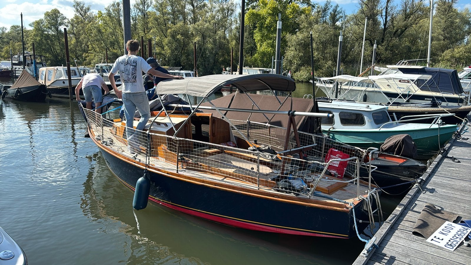 Boot, Ophalen, Zo goed als nieuw