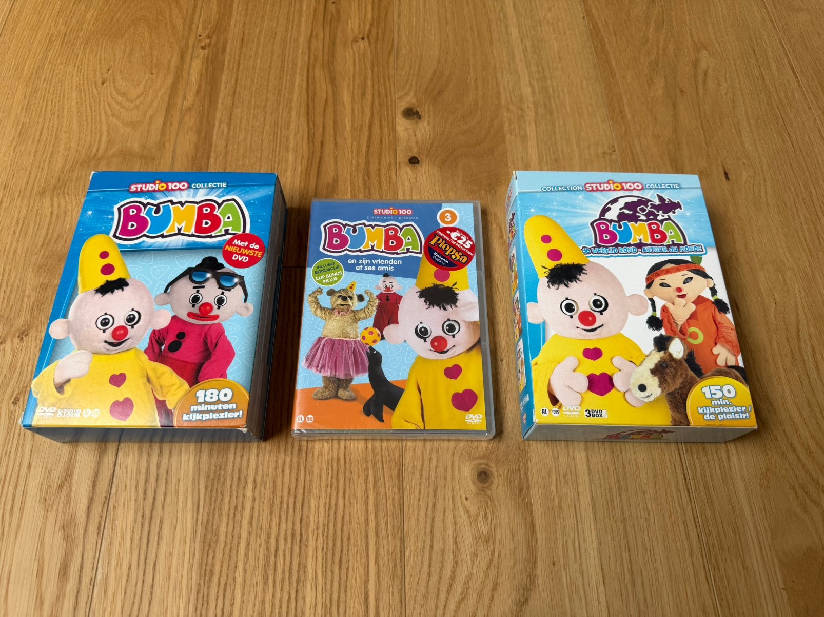 7 bumba DVD s, Enlèvement ou Envoi, Comme neuf