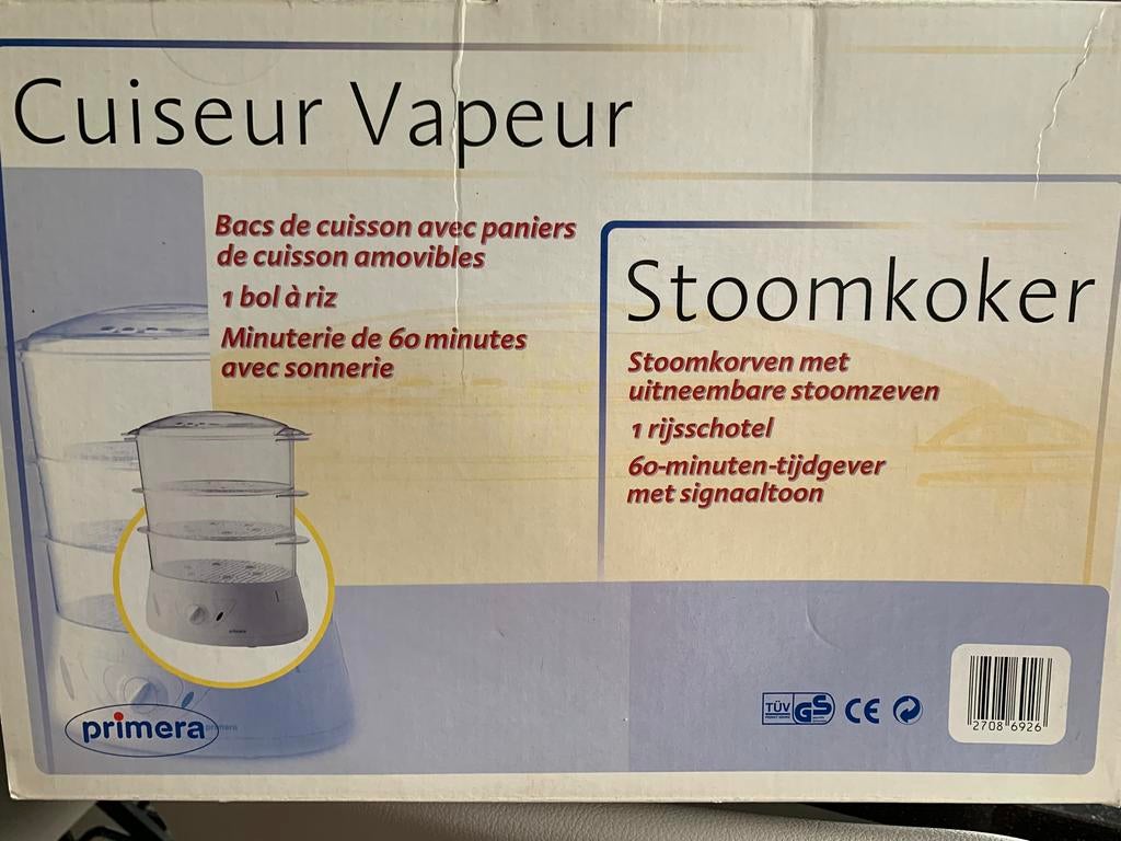 Stoomkoker - Primera, Elektronische apparatuur, Ophalen, Zo goed als nieuw