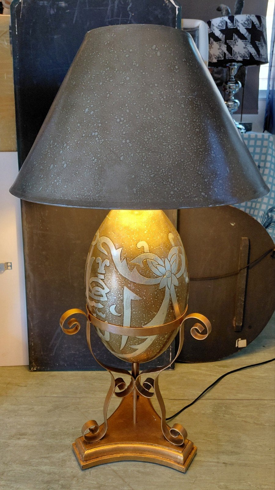 belle lampe, Maison & Meubles, Lampes | Lampes de table, Enlèvement