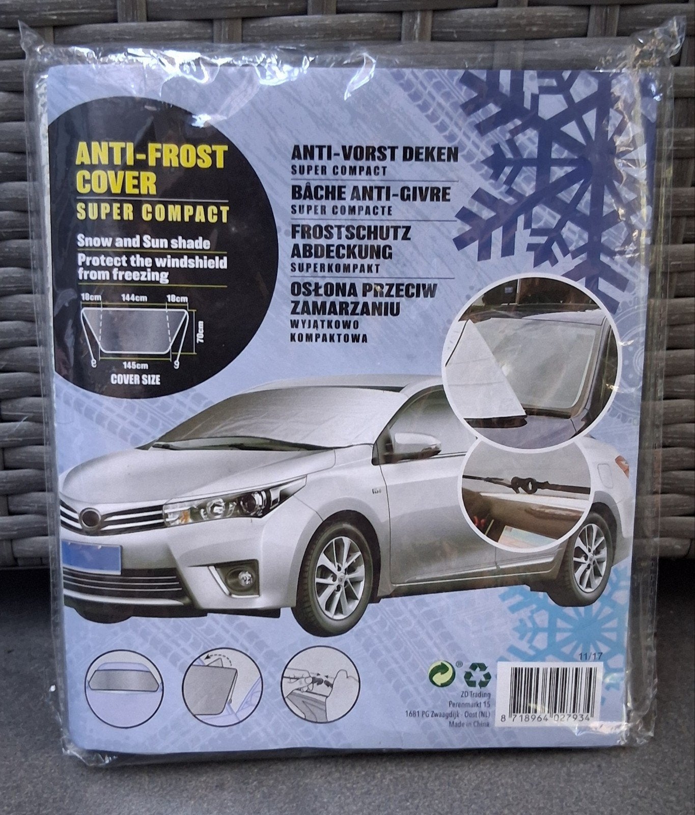 Nouvelle housse de pare-brise antigel pour voiture, Enlèvement ou Envoi, Neuf