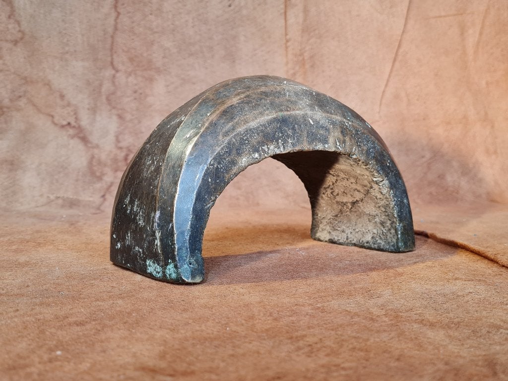 Zeer zwaar primitief betaalmiddel, tribal money, DRC, Ritueel object, Afrika, Handgemaakt, Ophalen of Verzenden