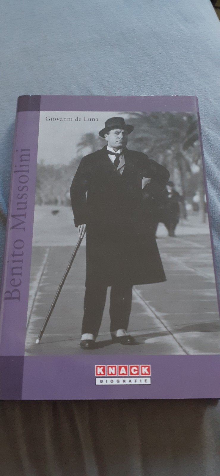 G. De Luna - Benito Mussolini, Ophalen of Verzenden, G. De Luna