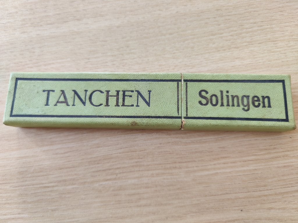 Vintage Open Scheermes – Tanchen Solingen, Antiek en Kunst, Ophalen of Verzenden