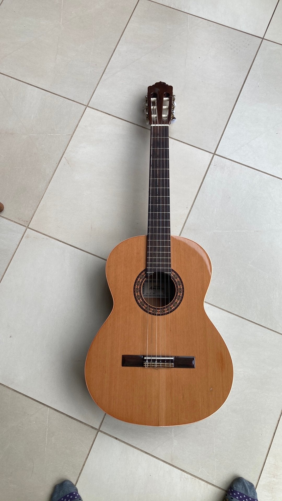 Akoestische gitaar Almansa model 401, Muziek en Instrumenten, Ophalen of Verzenden, Gebruikt