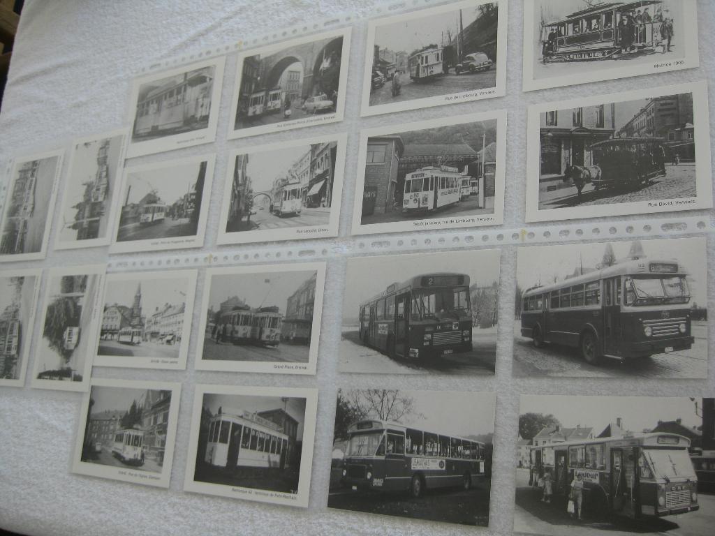 STIV – Verviers et Liège – années 50 et 60 - collector, Enlèvement ou Envoi, Comme neuf, Tram