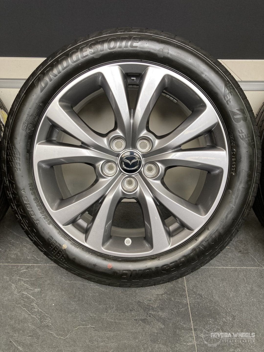 18” originele Mazda CX30 velgen + banden 5x114.3 9965787080, Auto-onderdelen, Banden en Velgen, 18 inch, -, -, Banden en Velgen