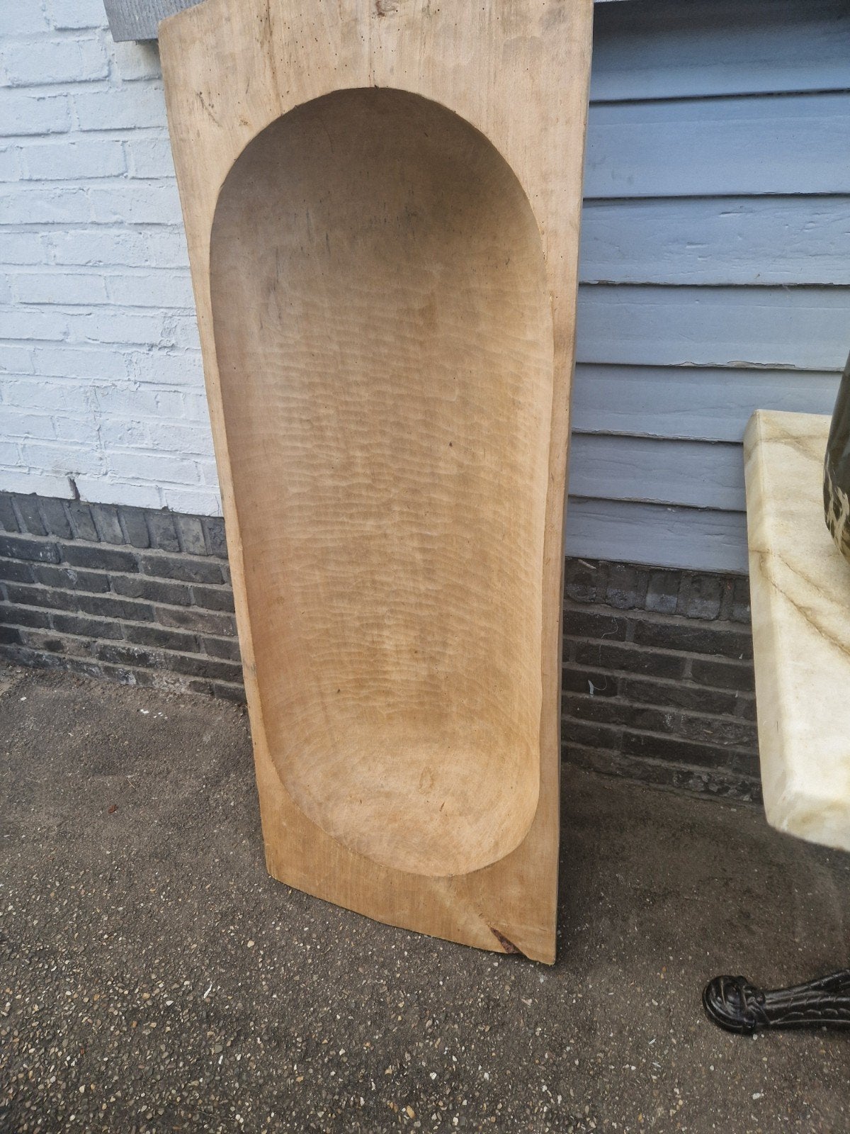 ancien plateau de boulangerie en bois 1m22/50cm 55€, Enlèvement