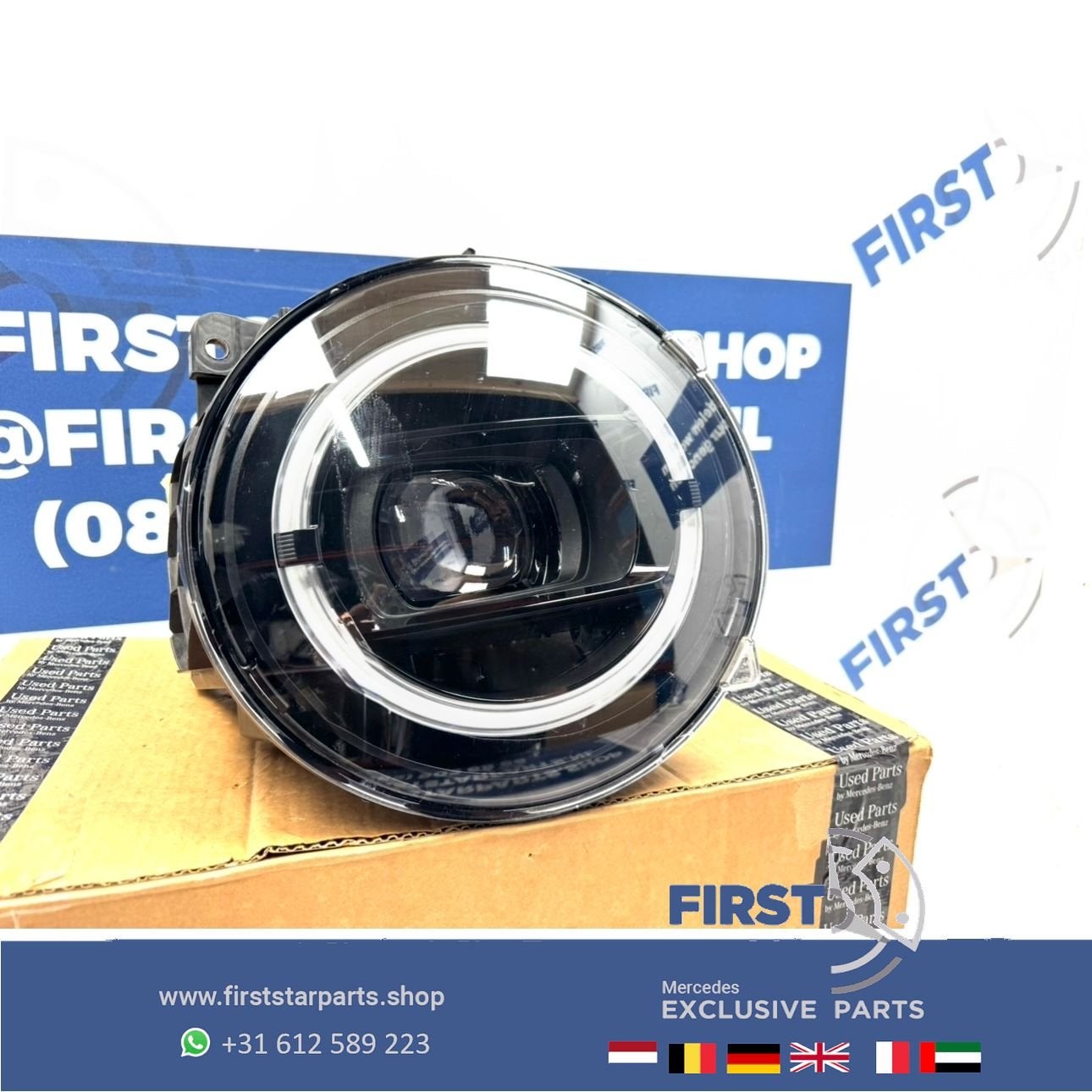 W463 G KLASSE MULTIBEAM KOPLAMP LINKS A4639067502 Mercedes 2, Utilisé, -, -, Enlèvement ou Envoi