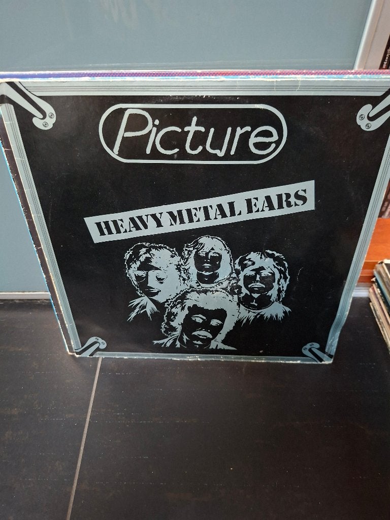 lp - picture - heavy metal ears - bak 3, Enlèvement ou Envoi, Utilisé, LP, 12 pouces