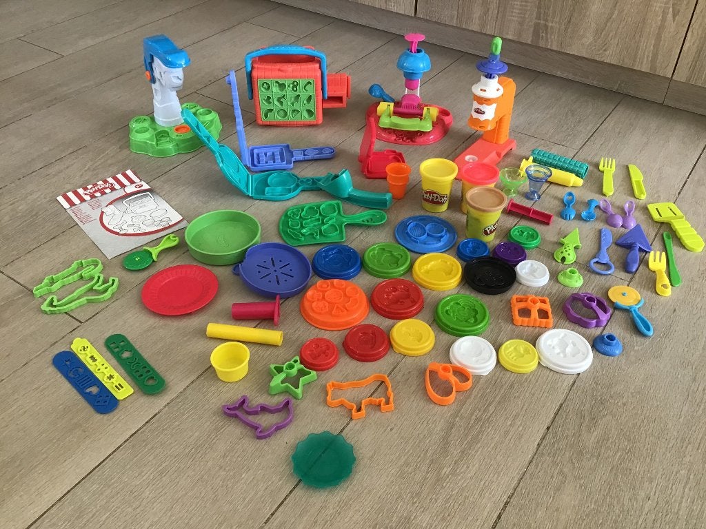 Play Doh plasticine set, Ophalen, Zo goed als nieuw, Knutselen