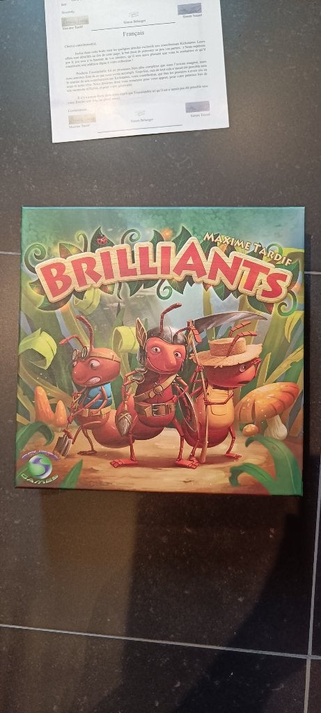 Brilliants kickstarter, Hobby en Vrije tijd, Gezelschapsspellen | Bordspellen, Ophalen of Verzenden, Zo goed als nieuw