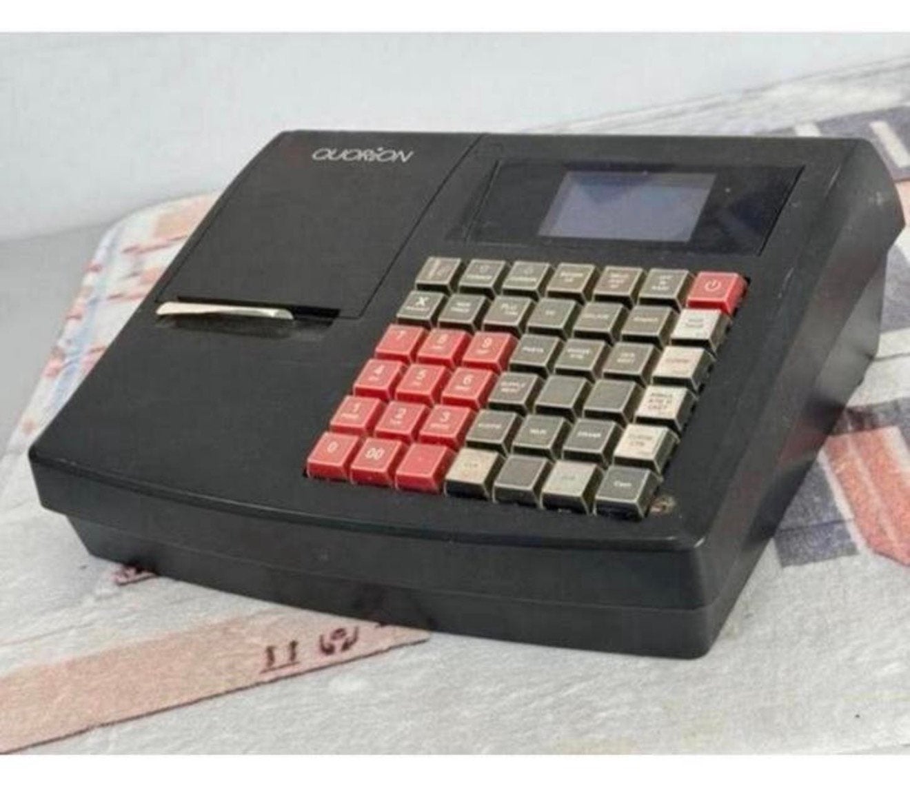 QUORION POS-systeem QMP 18 kassa systeem met bonprinter, Antiek en Kunst, Antiek | Kantoor en Zakelijk, Ophalen of Verzenden